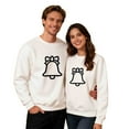 thumbnail image 5 of EchfiProm Ugly Sweatshirts for Men Graphic No hood White Christmas Crewneck Mens Shirts Xmas, 5 of 9