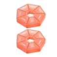 thumbnail image 1 of Cateissary Paquete de 2 Pastilleros Plástico 7 Rejillas Almacenamiento Diario Pastillas Dispensador Portátil Hogar Contenedor Caja Suministros Type3 NO3, 1 of 6