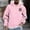 #03 Pink, variant on Men's Fall Winter Fleece Hoodies Fashion Graphic Printed Jackets Long Sleeve Pullover Top Casual Hooded Sweatshirt Loose Fit Comfy Outwears with Pockets