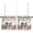 Xmassnowman, variant on Summer Kitchen Curtain Valance Living Room Valance for Windows Summer Watercolor Ocean Shells Coral Gray Plaid Valance Curtains Short Rod Pocket Window Valance for Bedroom, 54"x18"