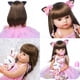 thumbnail image 5 of Muñeca Reborn de pelo lisosimulación de siliconaprincesabebéjugueteregalo para niños Ndcxsfigh Nuevos Originales, 5 of 9