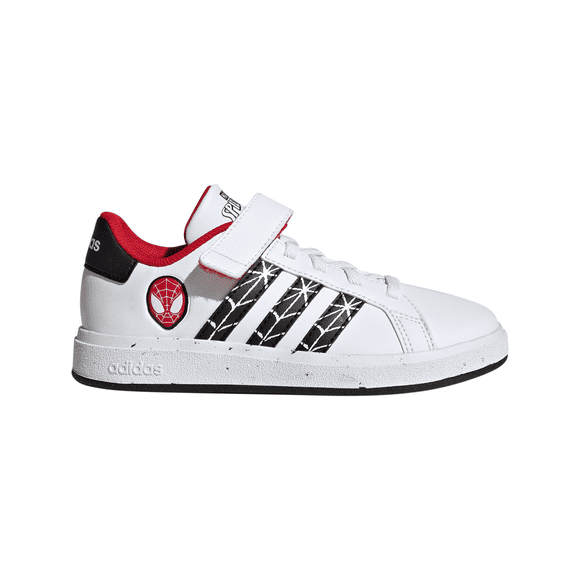 Tenis Adidas IG7168 GRAND COURT SPIDER- para Niño color Blanco