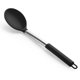 thumbnail image 1 of Cuchara de cocina sólida y ranurada, cuchara de cocina grande de silicona, cuchara para untar sólida antiadherente, utensilios de cocina resistentes al calor, 1 of 5