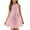 Pink, variant on TQWQT Girls Halter Dresses Kids Summer Dress Size 10-12 Cute Girls Sundress Sleeveless Kids Tie Front A Line Dresses Polka Dot Print Tween Girls Clothes Beige 120