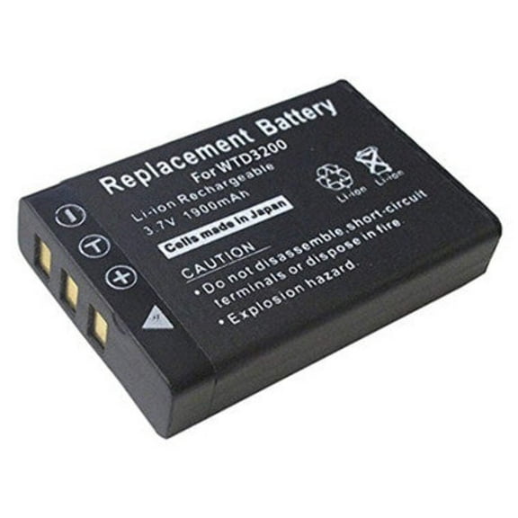 Wasp WDT3200, WDT3250 and WPA1200 Scanners: Replacement Battery. 1900 mAh