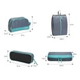 thumbnail image 1 of CHOOCI Portable Storage Bags Small Lightweight Travel Packing Bags Set with Four Separate Bags, 1 of 6