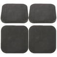 thumbnail image 1 of OULII 4Pcs Thick Rubber Mat for Under Exercise Equipment Scratch Protection 10x10in, 1 of 8
