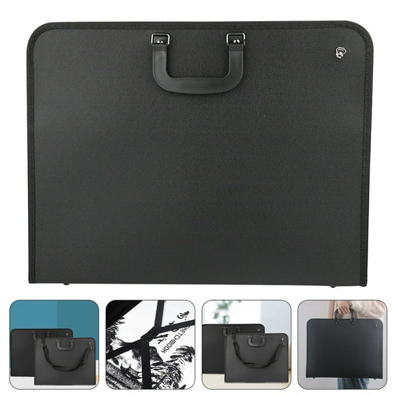 SWETRACE Artist Carrying Bag For Storage Black 1Pcs 18.08X13.76X1.18in