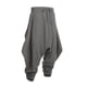 thumbnail image 3 of Ceisia Men's Trendy Solid Color Gift Plus Size Elastic Drawstring Waist Ankle Tied Casual Harem Pants, 3 of 5