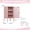 Pink, variant on Acekid Single Door Lockable Metal End Table Modern Minimalist Room Side Table With 2 Adjustable Shelf Multi Storage Cabinet For Living Room Bedroom 27.55 H x 178 W x 196 D Pink