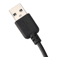thumbnail image 3 of 4X USB Cable 5.5mm / 2.1mm 5V DC Jack Power Cable (Black, 75cm), 3 of 7