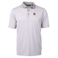 thumbnail image 2 of Men's Cutter & Buck  Gray/White ETSU Buccaneers Big & Tall Virtue Eco Pique Micro Stripe Recycled Polo, 2 of 3