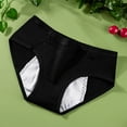 thumbnail image 4 of Annhoo Womens Cotton Underwear Low Waist Trendy Lace Trim Pocket Knitted Briefs Full Coverage Panties, 4 of 6