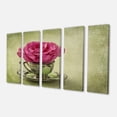 thumbnail image 3 of Design Art - Rose Rouge dans une Tasse et Soucoupe, 3 of 3