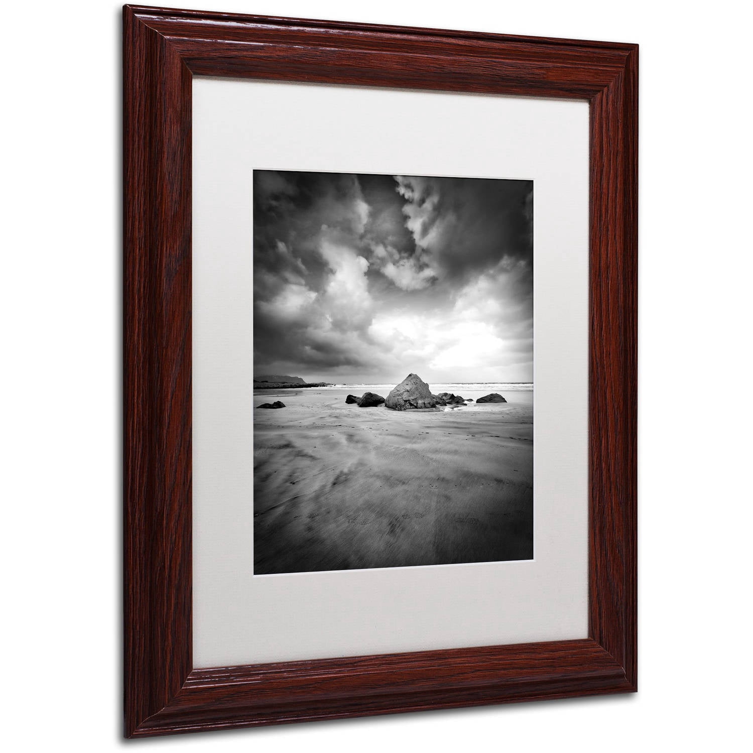 Trademark Fine Art "World in Change" Canvas Art by Philippe Sainte-Laudy, White Matte, Wood Frame