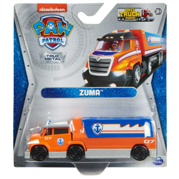 [ Juguete Vehículo Paw Patrol True Metal Coleccionable de Fundición Die-Cast Zuma ]
