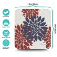 thumbnail image 5 of Washable Rubber Boho Floral Retro Dish Drying Mats for Kitchen Counter Home Large Coffee Bar Pad Accessories and Decor for Utensils Stemware 16''x18'', 5 of 7