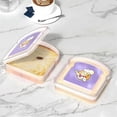 thumbnail image 4 of Reusable Sandwich Container Sealed Container Transparent Bread Box B, 4 of 5