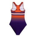 thumbnail image 3 of Youth Purple Clemson Tigers Elite Spirit Leotard, 3 of 3