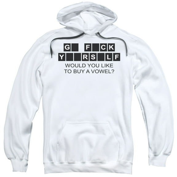 - Buy A Vowel - Pull-Over Hoodie - XX-Large