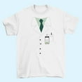 thumbnail image 5 of Old Glory Youth Halloween Scientist Costume Short Sleeve T Shirt, 5 of 6
