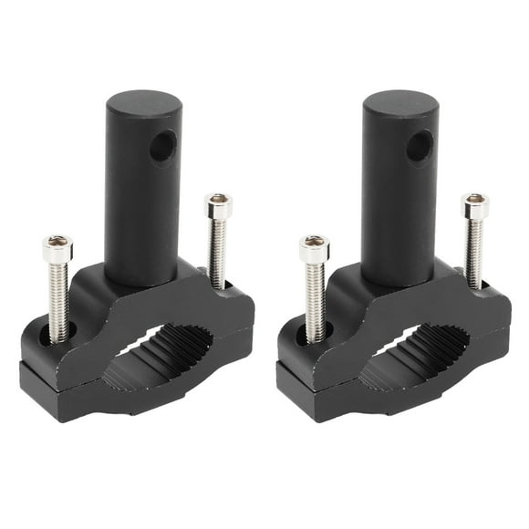 Barra de montaje de foco de motocicleta, soporte de foco de motocicleta Soporte de fijación de foco de motocicleta de aluminio Barra de montaje de luz de motocicleta Valor excepcional
