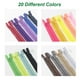 thumbnail image 2 of Yahoga 60 Cremalleras De Nailon De 18 Pulgadas (45 Cm) Para Manualidades De Costura, Cremalleras De Nailon A Medida, 20 Colores (18 Pulgadas, 60 Unidades), 2 of 5