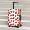 thumbnail image 6 of Disketp Strawberries Elastic Travel Luggage Cover Travel Suitcase Protective Cover For Trunk Case Apply To 18''-32'' Suitcase Cover-Medium, 6 of 7