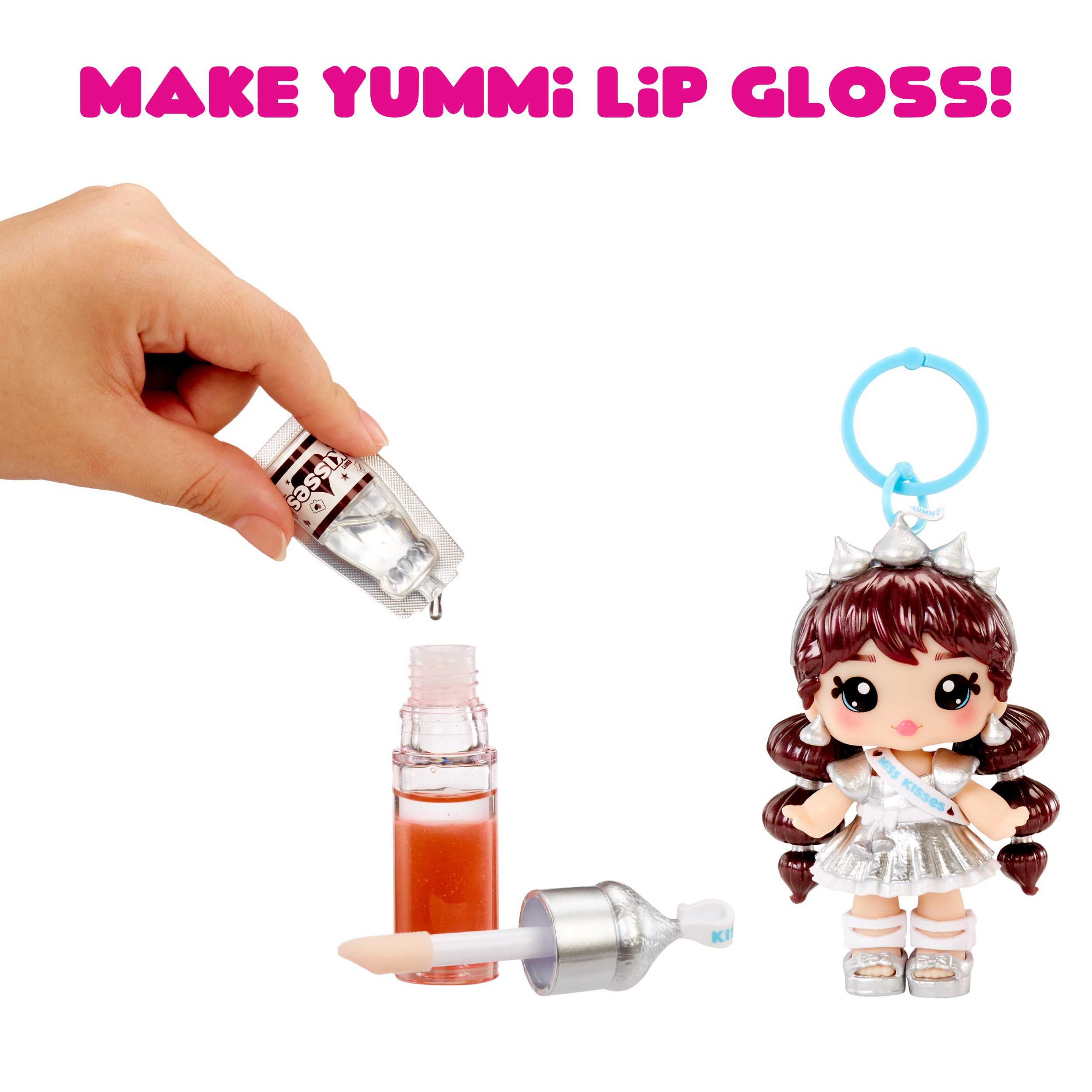 Yummiland Hershey's Kisses Lip Gloss Doll with DIY Kit photo 5