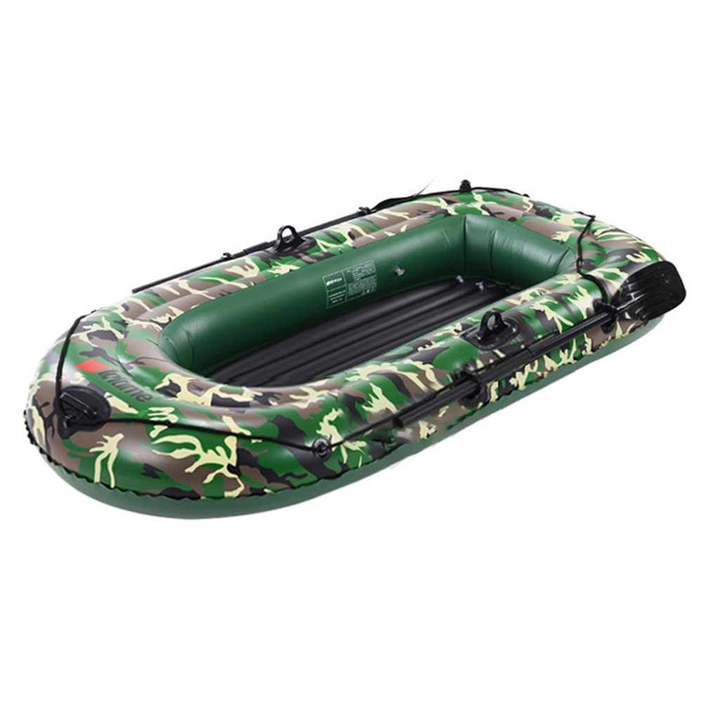 10Ft 2/3/4 Person inflatable Boat Set with Paddles Air Pump Pvc Kayak