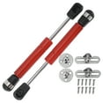 thumbnail image 1 of Estribos de gas de 150 mm/5.91" 22N Resortes de gas Rojos de acero al carbono 2 juegos para RV Coche, 1 of 1