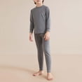 thumbnail image 2 of SGMVNU Kids Pajamas Sets Girls Boys Boys Girls Pajama Set Long Sleeve Comfort Suit Children's Sleep Set Loungewear Kids Clothes Loungewear Size 10-11 Years, z929C-Grey, 2 of 3