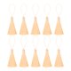 thumbnail image 1 of Uxcell 10 Pcs Handmade Bookmark Tassels, 16cm/6.3" Soft Silky Floss Book Mark Mini Tassels with Cord Loops for Crafts Jewelry Making DIY Projects Accessory Bookmarks Keychain, Beige, 1 of 7