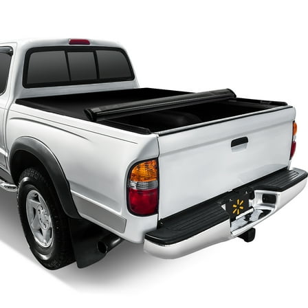 Auto Drive Soft Roll up Truck Bed Tonneau Cover Fits 89-94 Toyota Pickup / 95-04 Tacoma 6Ft Bed