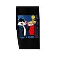 thumbnail image 2 of Looney Tunes Sylvester and Tweety We'll Play Sandwich Youth Black Graphic Jogger Pants-Small, 2 of 7