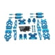 thumbnail image 1 of 1:16 RC Metal Aluminio Repuestos Conjunto RC Coche Accesorio Repuesto Pieza Resistente Azul, 1 of 9