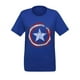 Captain America T-Shirt-Medium Royal Bouclier en Détresse Femmes – image 5 sur 8