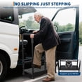 thumbnail image 3 of EDTara 200kg Capacity Dual Step Stool Ladder, Heavy Duty Foot Stool for Bedside, Kitchen, Bathtub, Car, and Rv, 3 of 8