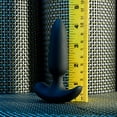 thumbnail image 4 of Selopa Black Beauty Vibrating Silicone Anal Sex Toy with Remote Control, Black, 4 of 7