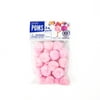 Go Create 1" Pink Poms, 5" x 3", 24 count