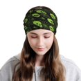 thumbnail image 6 of Disketp Skulls And Cobwebs Slouchy Beanie Hip-Hop Soft Lightweight Running Beanie Adult Hats Chemo Cap for Men Women, 6 of 8
