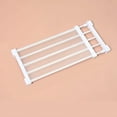 thumbnail image 4 of XIBUFE Expandable Closet Shelf Tension Shelf for Closet 12-16In Adjustable Closet Shelves 9.4In Wide Metal Storage Shelves Organizer 40Lbs, 4 of 9