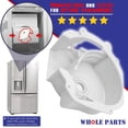 thumbnail image 3 of Whole Parts 241885001 Refrigerator Ice Dispenser Crusher Housing - Replacement and Compatible with Some Crosley, Frigidaire, Kenmore Built-in Ref Ice Makers, 3 of 8