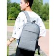 thumbnail image 4 of Coofit Laptop Backpack USB Earphone Hole Casual Backpack Travel Backpack with Purse, 4 of 10