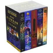 Percy Jackson & the Olympians Read Riordan: Five-Book First-In-Series Paperback Box Set, (Paperback)