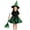 Green#9527, variant on BOOMNY Halloween Toddler Baby Girls Witch Dress Up Funny Hallowmas Party Outfits Sets Playful Stage Performance Clothes Set