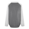 thumbnail image 5 of ManxiVoo Women's Loose Casual Drop Shoulder Pullover Sweater Comfortable Blend Fashion Top for Daily Wear L Size Grey, 5 of 5