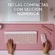 thumbnail image 2 of Logitech MK470 Combo Teclado y Mouse Inalámbricos para Windows, Receptor USB 2.4 GHz, 12 Teclas FN, Minimalista y Estilizado, para Windows 10,11 o Posterior, Funciona con Surface - Rosa, 2 of 5