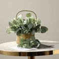 thumbnail image 4 of Simulate  Eucalyptus  Leaf Artificial Greenery Holiday Greens DIY Christmas  Decor, 4 of 8