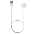thumbnail image 1 of Cable de carga para reloj inteligente, cargador magnético blanco para reloj inteligente, cargador magnético portátil (blanco), 1 of 5